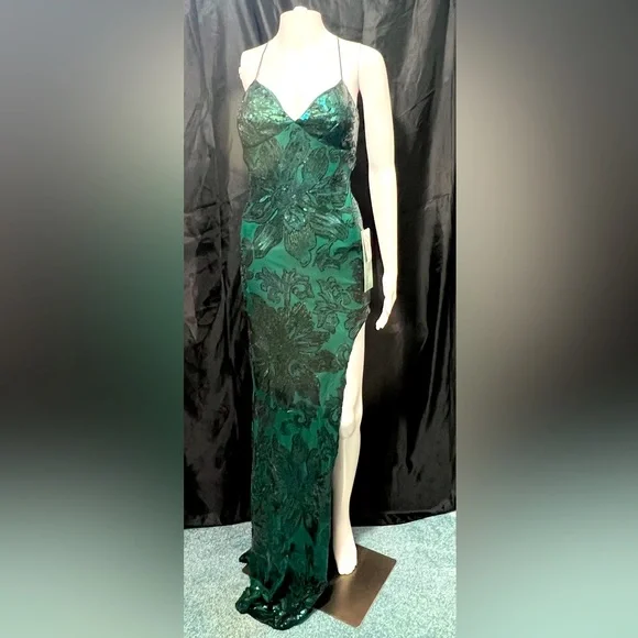 slim fit dress slacks Colors 3939 Fitted Long Formal Beaded Prom Dress  The Dress Outlet
